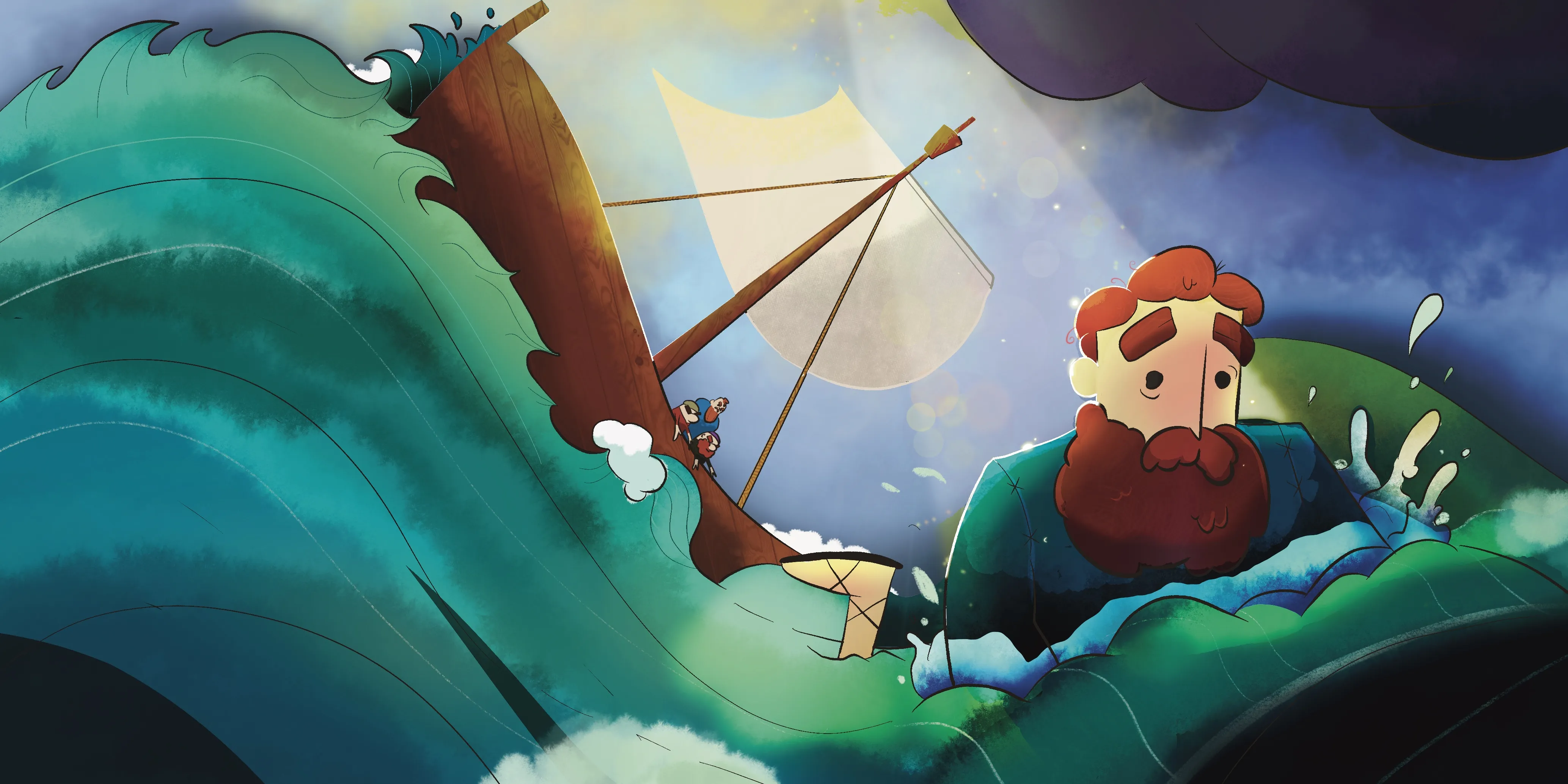 Jonah page spread